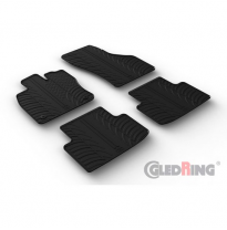 Juego De Alfombrillas Goma Valido Para Cupra Formentor 2020- (Perfil En T 4 Piezas + Clips De Montaje)