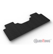 Juego De Alfombrillas De Goma Para Coche (Traseras) Adecuadas Para Ford F-150 Y F-250 Super Crew (13 Y 14 Generación) 2015-2021