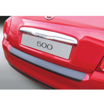 Protector De Paragolpes Trasero Abs Fiat 500 7/2015- Black