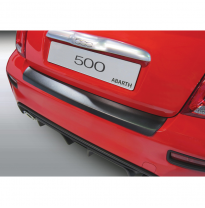 Protector De Paragolpes Trasero Abs Fiat 500 Abarth 4/2016- Black