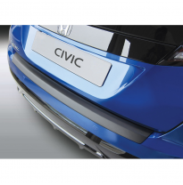 Protector De Paragolpes Trasero Abs Honda Civic Hb 5 Doors 2015-2017 Black