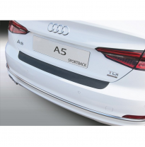 Protector Paragolpes Trasero Abs Audi A5 Coupe/Sportback 8/2016- &amp; Cabrio 3/2013- Negro