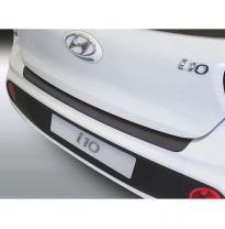 Protector Paragolpes Trasero Abs Hyundai I10 1/2017- Negro