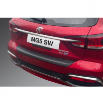 Protector De Parachoques Trasero Abs Para Mg 5 (Ev) Sw 2020- Negro