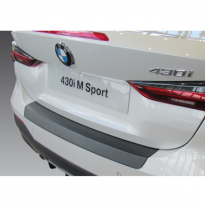 Protector De Parachoques Trasero Abs Adecuado Para Bmw G22 Serie 4 Coupé &#039;M&#039; Sport Y M4 2020- Negro