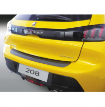 Protector De Paragolpes Trasero Rgm Abs  Peugeot 208 Ii 5-Doors 2019- Color Negro