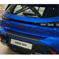 Protector De Parachoques Abs Trasero Para Peugeot 308 Hb 5 Puertas 2021- Negro