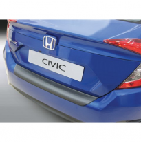 Abs Protector De Parachoques Trasero Honda Civic X Sedán Se/Ex 5/2017- Negro