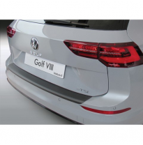 Protector De Parachoques Trasero En Abs Apto Para Volkswagen Golf Viii (Cd) Variant / Alltrack 2020- Incl. Gti &amp; R Negro