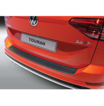 Protector parachoques trasero en ABS apto para Volkswagen Touran 9/2015 - Negro brillo RGM