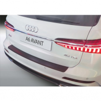 Abs Protector De Parachoques Trasero Audi A6 (C8) Avant Incl. S-Line 2018- Negro