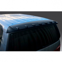 RGM Spoiler de techo apto para Volkswagen T7 Multivan 2022- (Bus/Cargo) (modelos con trampilla trasera) - Negro Brillo (ABS)
