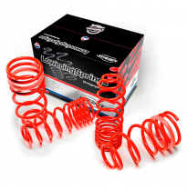 Muelles rebajados AutoStyle adecuados para Mercedes (S206) C300e/C300de PHEV Estate (suspensión neumática trasera) - Incl. Enlac