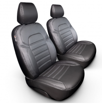 New York Design Fundas de asiento de cuero artificial 1+1 especifica para Ford Transit 2014-