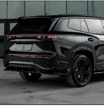 Difusores laterales traseros unidireccionales compatibles con Volkswagen Tayron (R41) 2024- - Negro brillante Oneway