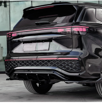 Difusor trasero unidireccional compatible con Volkswagen Tayron (R41) 2024- - Negro brillante Oneway