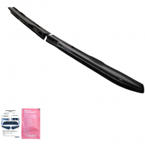 Alerón de techo unidireccional compatible con Ford Transit Custom (V710) 2023- y Volkswagen Transporter T7 2024- (con 2 puertas