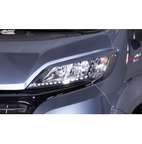 Pestañas de faros adecuados para Citroën Jumper y Fiat Ducato y Opel Movano y Peugeot Boxer (ABS) RDX RACEDESIGN