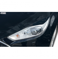 Pestañas de faros adecuados para Ford Focus III Facelift 2014-2018 (ABS)