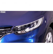 Pestañas de faros adecuados para Renault Kadjar 2015-2022 (ABS) RDX RACEDESIGN