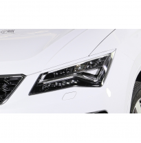 Pestañas de faros adecuados para Seat Ateca y Cupra Ateca 2016-2021 (ABS) RDX RACEDESIGN