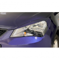 Pestañas de faros aptos para Seat Mii 2011- (ABS)