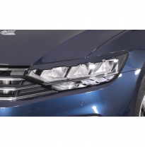 Pestañas de faros para Volkswagen Passat 3G B8 Facelift 2019- (Moleteado) (ABS) RDX RACEDESIGN