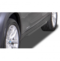 Difusores laterales 'Slim' adecuados para BMW X1 (E84) 2009-2015 (ABS negro brillante)