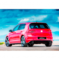Difusor Parachoques Trasero Volkswagen Golf Vii 3/5-Puertas Facelift 2017- 'Gti-Look' (Pp)