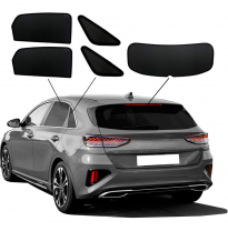 Juego de cortinillas Sunclip apto para Kia Cee'd (CD) HB 5 puertas 2018-