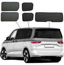 Juego de cortinillas Sunclip apto para Volkswagen Multivan T7 2021-