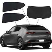 Juego de cortinillas Sunclip adecuado para Mazda 3 (BP) HB 5 puertas 2019-