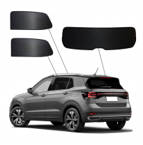 Juego de cortinillas Sunclip apto para Volkswagen T-Cross 2019-