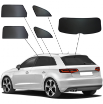 Juego de cortinillas Sunclip apto para Audi A3 (8V) Sportback 2012-2020