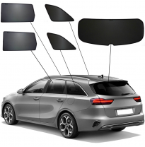 Juego de cortinillas Sunclip apto para Kia Cee'd SW (CD) 2018-