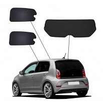 Juego de cortinillas Sunclip apto para Volkswagen Up! y Seat Mii y Skoda Citigo 5 puertas 2011-