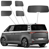 Juego de cortinillas Sunclip apto para Volkswagen ID.Buzz (Bus) 2022-