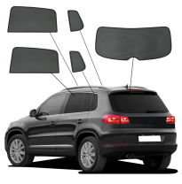 Juego de cortinillas Sunclip apto para Volkswagen Tiguan (5N) 2007-2016
