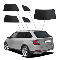 Juego de cortinillas Sunclip aptas para Skoda Fabia III (NJ5) Kombi 2014-2022