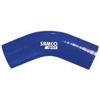 Samco Codo De Silicona 45 Grados - Largo 102mm - ø57mm - Azul