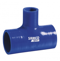Samco Tuberia De Silicona Tipo-T 25mm - Largo:102mm - ø45mm - Azul