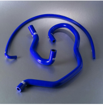 Samco Kit De Tubos Ford Escort Mk4 Rs Turbo 1987-1991 - 3-Piezas - Ancillary - Azul
