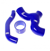 Samco Kit De Tubos Subaru Impreza Turbo Version 7 Bugeye/8 Blobeye 2000-2006 - 3-Piezas - Turbo - Azul