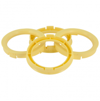 Juego Arillos Centradores 70.1-&gt;58.1mm Lemon Yellow