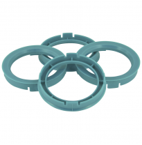 Juego Arillos Centradores 72.5-&gt;60.1mm Process Blue