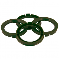 Juego Arillos Centradores 74.1-&gt;65.1mm Olive Green
