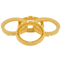 Juego Arillos Centradores 76.1->54.1mm Yellow