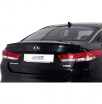Labio del alerón del maletero adecuado para KIA Optima (JF) 2015-2020 (ABS)