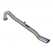 Tubo Posterior O60(Anula Silenciador Original ) - Alfa Romeo 1300 Spider Junior (Osso Di Seppia) '68 ->'69 Supersprint