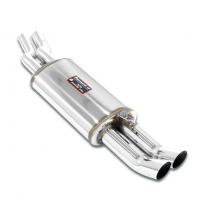 Scarico posteriore "Racing" DTM OO70 Sistema 100% de acero inoxidable, 2 x Ø50 mm BMW E30 M3 Sport Evolution 2.5L 1989 ->1992 Sc